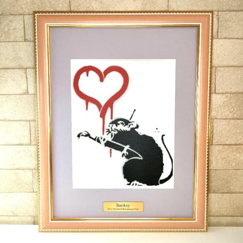 額装済み!希少です!バンクシー ディズマランド banksy ステンシル ラット 41Hkg50r4+L.jpg